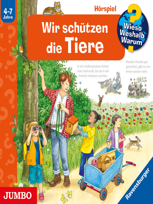 Title details for Wir schützen die Tiere by Andrea Erne - Available